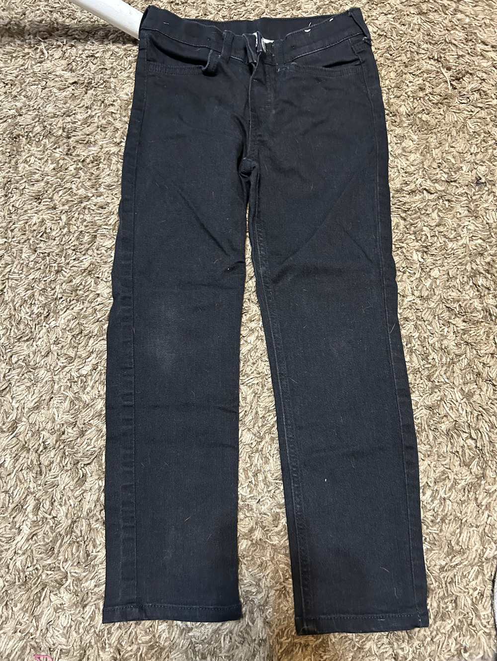 H&M Slim Fit Black Jeans for Kids Size 6-7Y